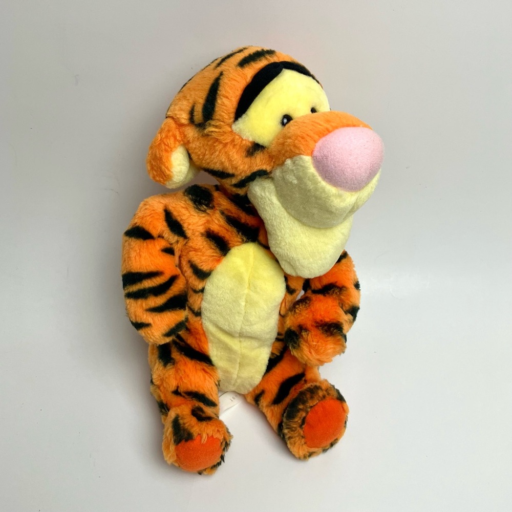 Y2K Vintage Tigger Plush Toy 2000 Disney Fisher-Price Winnie the Pooh 10''